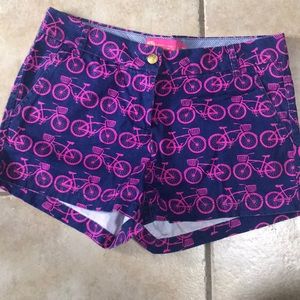 Macbeth Collection Bicycle print shorts